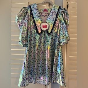 Celia B size XL dress NWT unicorn, shimmery fabric. Perfect for bachelorette!
